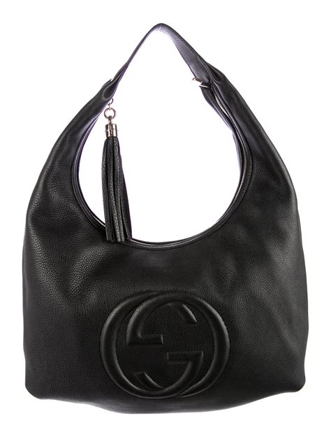 gucci soho black|authentic gucci soho black purse.